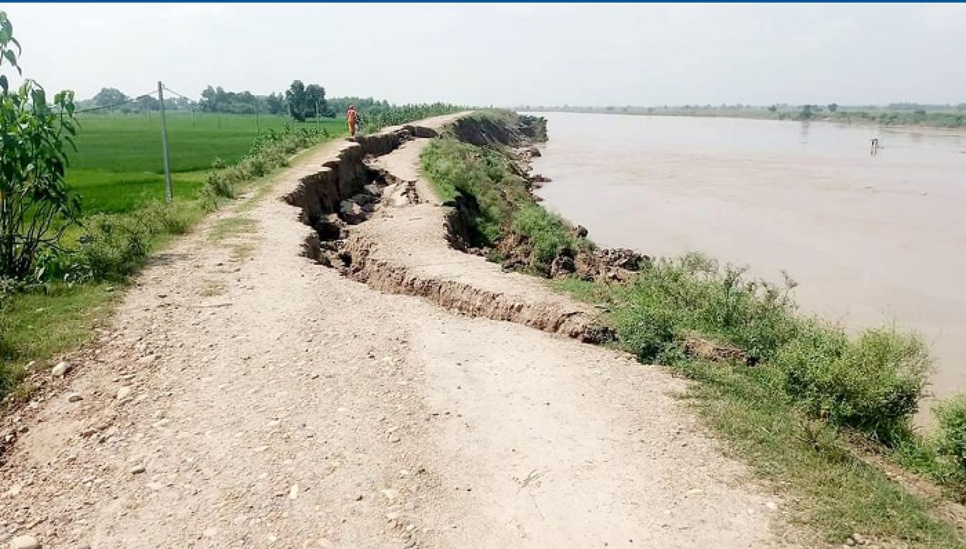 तटबन्ध निर्माणमा मौन सरकार, राप्तीका बासिन्दा निदाउँदैनन् रातभर 